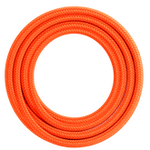 Calex Creations Textiel kabel - Oranje - 1.5meter